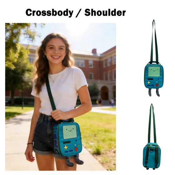 BeeMore Cute Handbag shoulder bag Crossbody bag Small backpack PU Lightweight Backpack